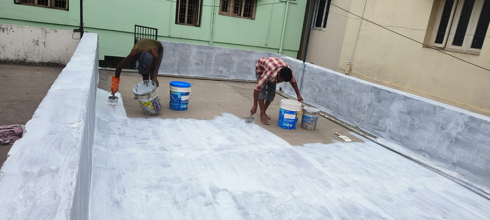 Terrace Waterproofing of Sri Sai Waterproofing Services