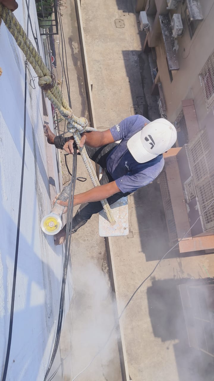 Crack Sealing of Sri Sai Waterproofing Services