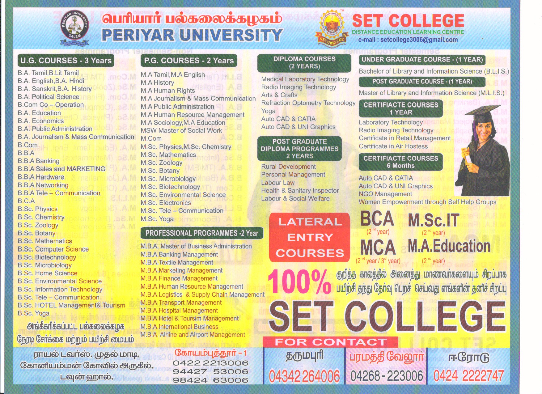 Affiliated University Badge of Set institute