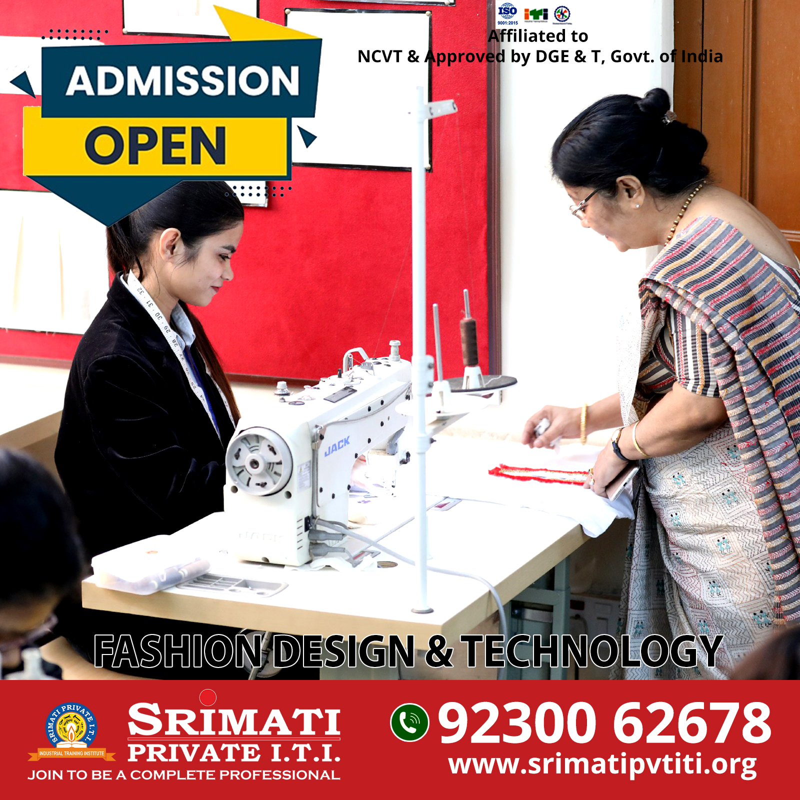Student Registration Desk of Srimati Techno Institute