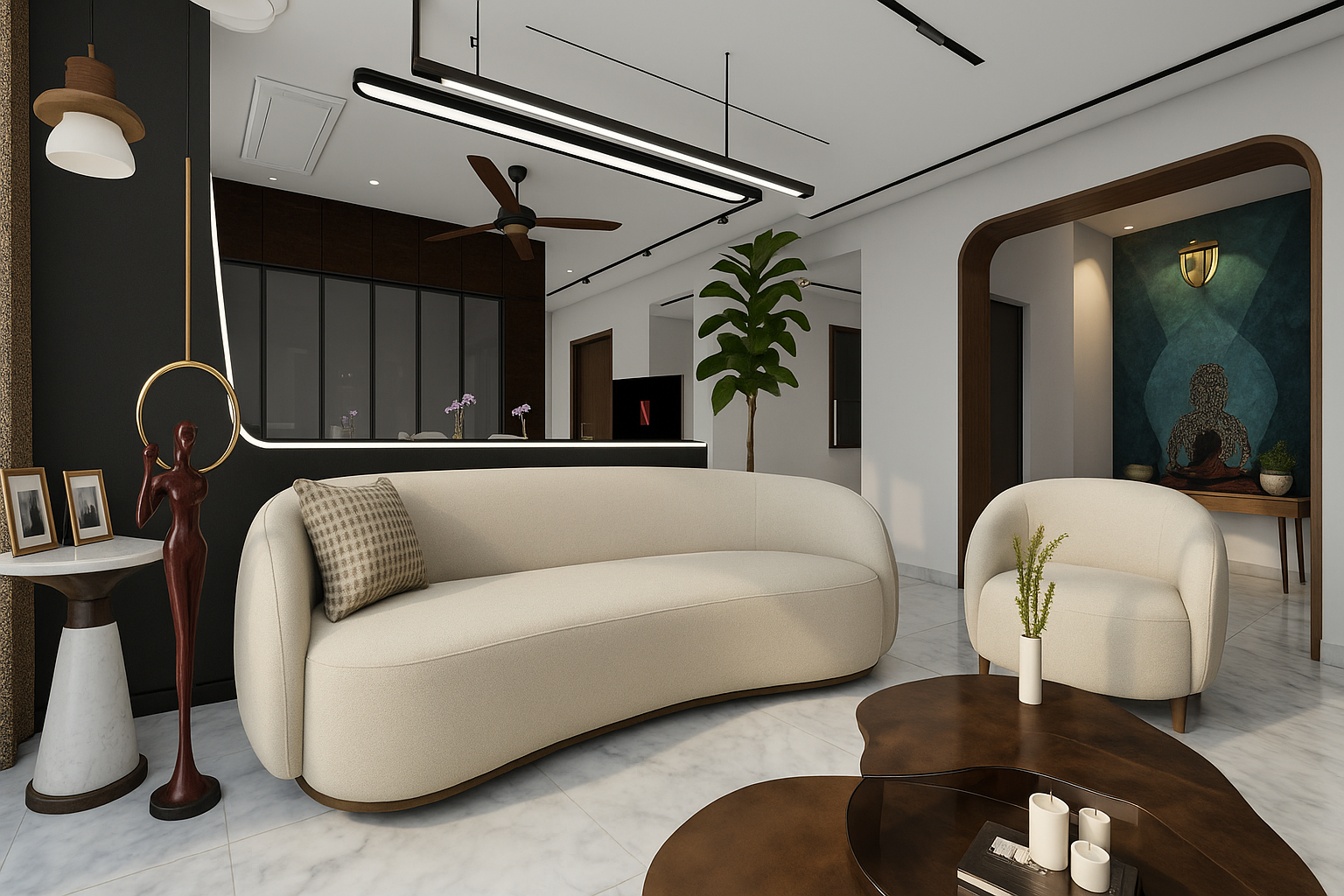 Interior Design of Studio PK