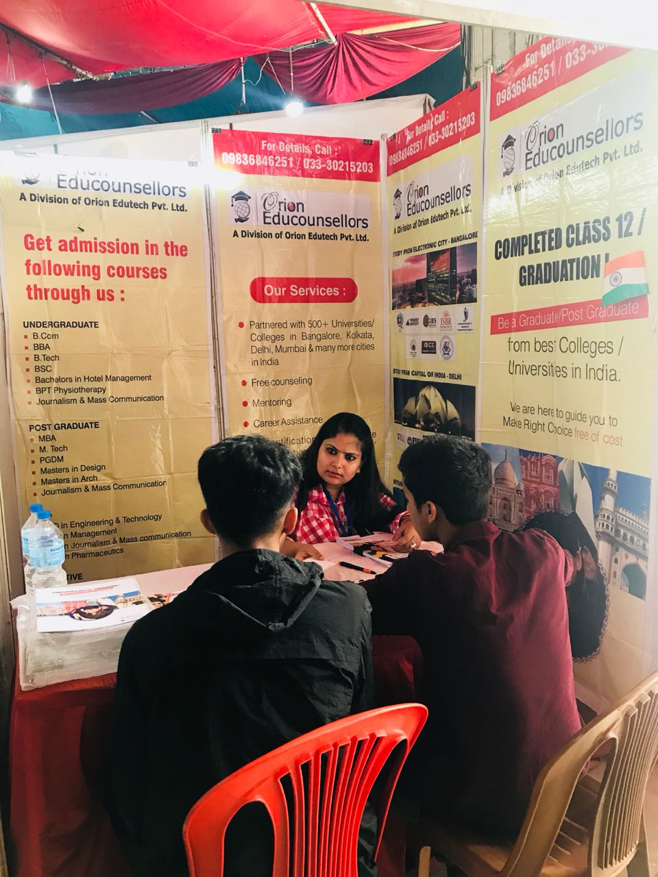 Counselors of Orion Edutech Private Limited