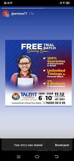 Demo Classes of Talent Education