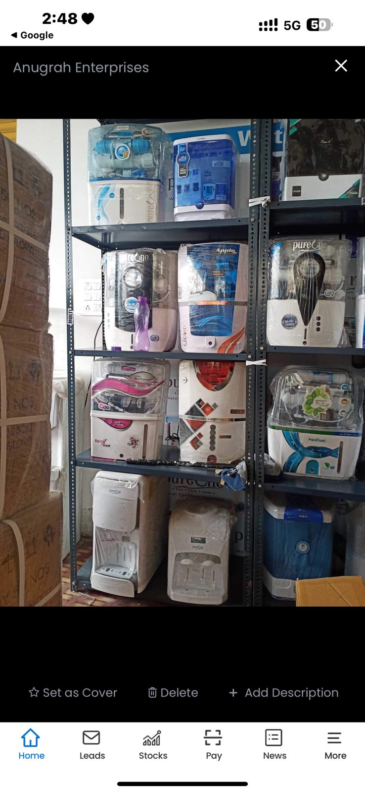 water purifier of Anugrah Enterprises