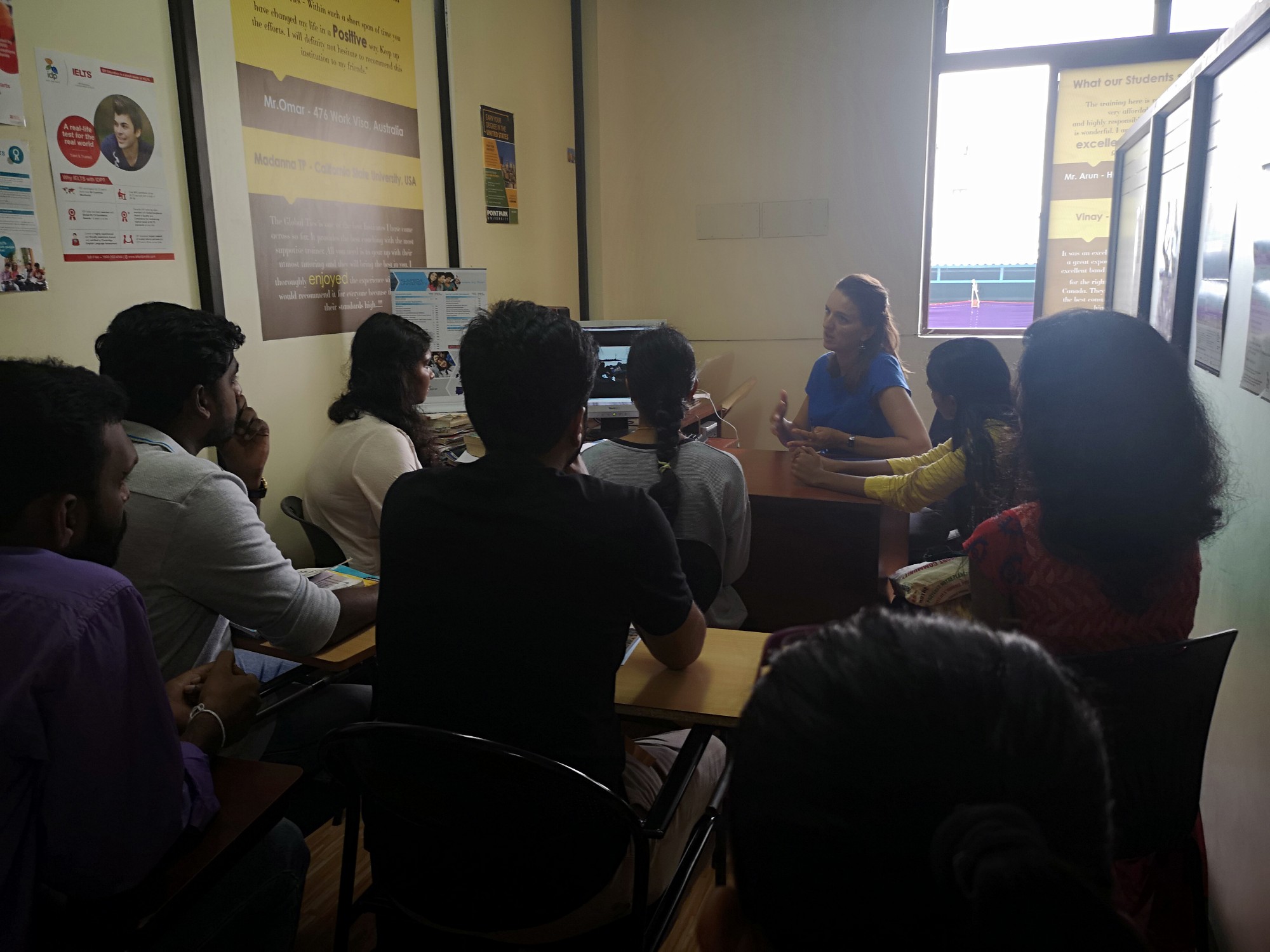 Tutor Teaching Classes of The Global Ties | Coimbatore