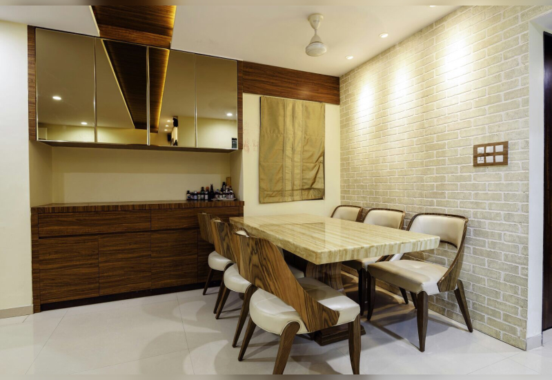 Dining Area of The Grid Interior