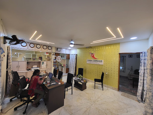 Reception Area of Think Abroad Educational Services Pvt Ltd