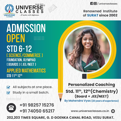 Tutors/Faculty of Universe Classes