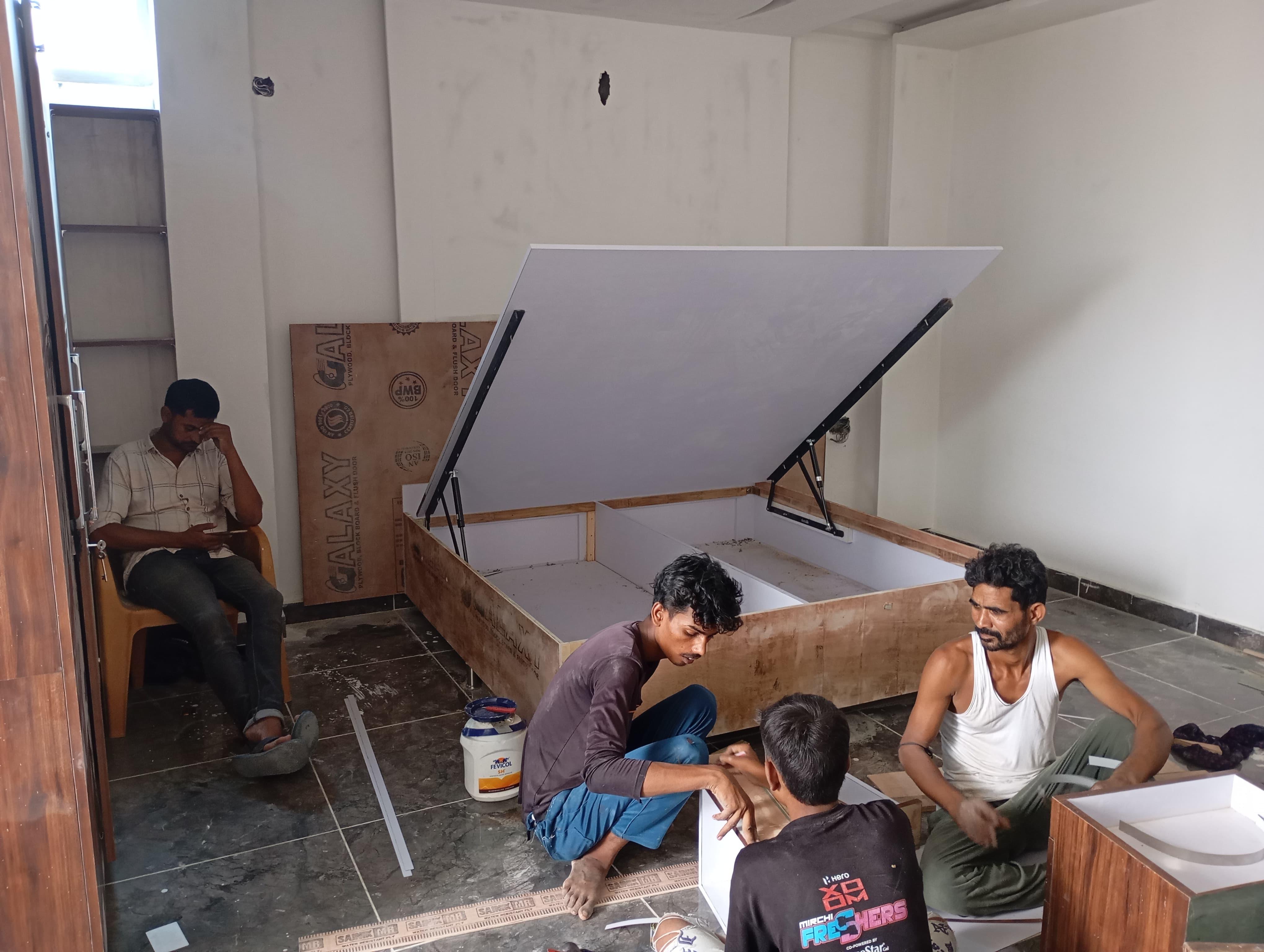 Carpentry Work of Upay Studio