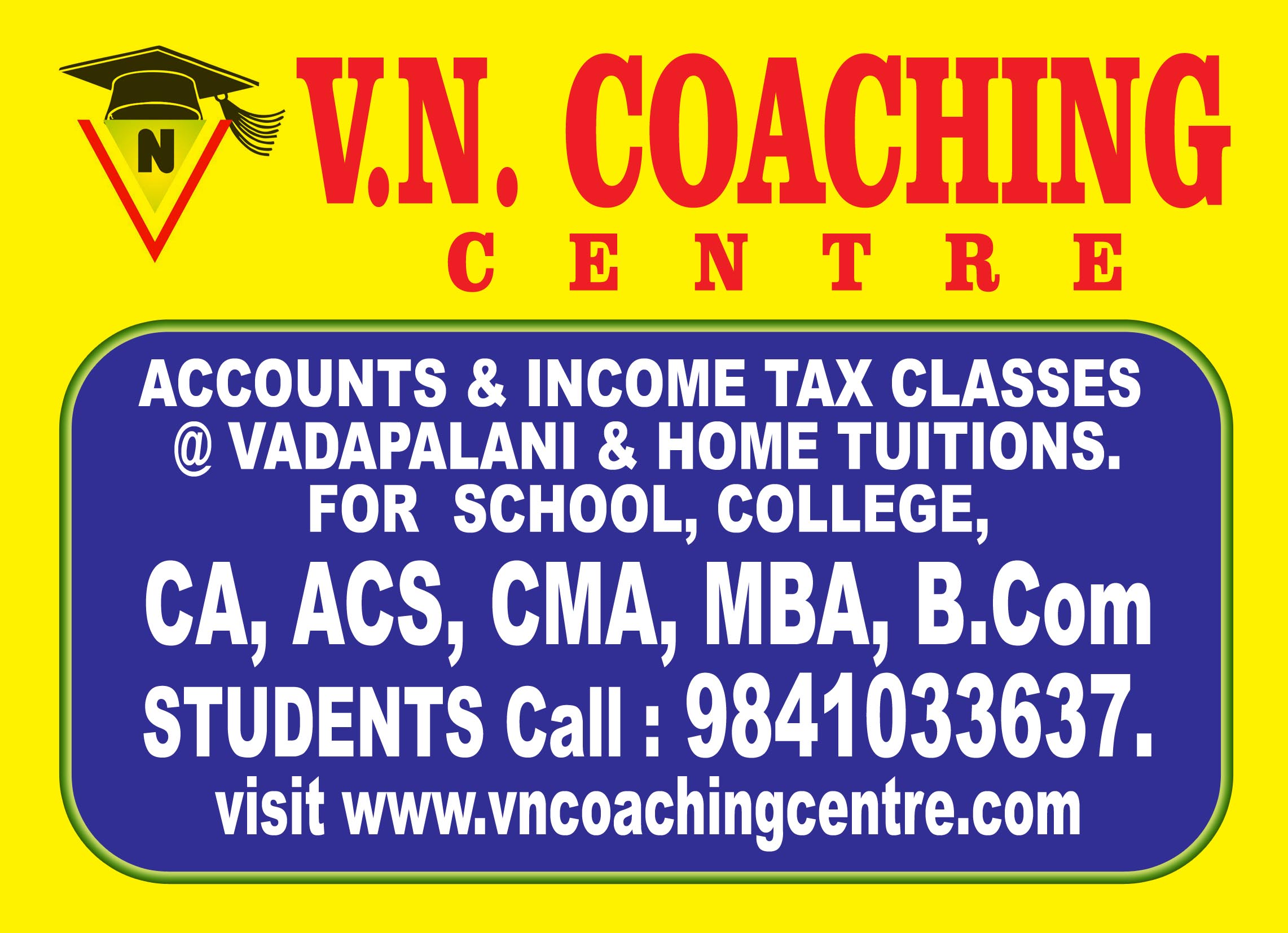Coaching of V.N. Coaching Centre
