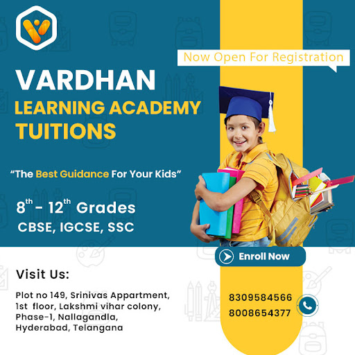 Tuition of Vardhan Learning Academy