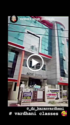 Reception of Vardhani Classes By Dr Karan Vardhani For 11th 12th Neet Aiims CBSE Mp
