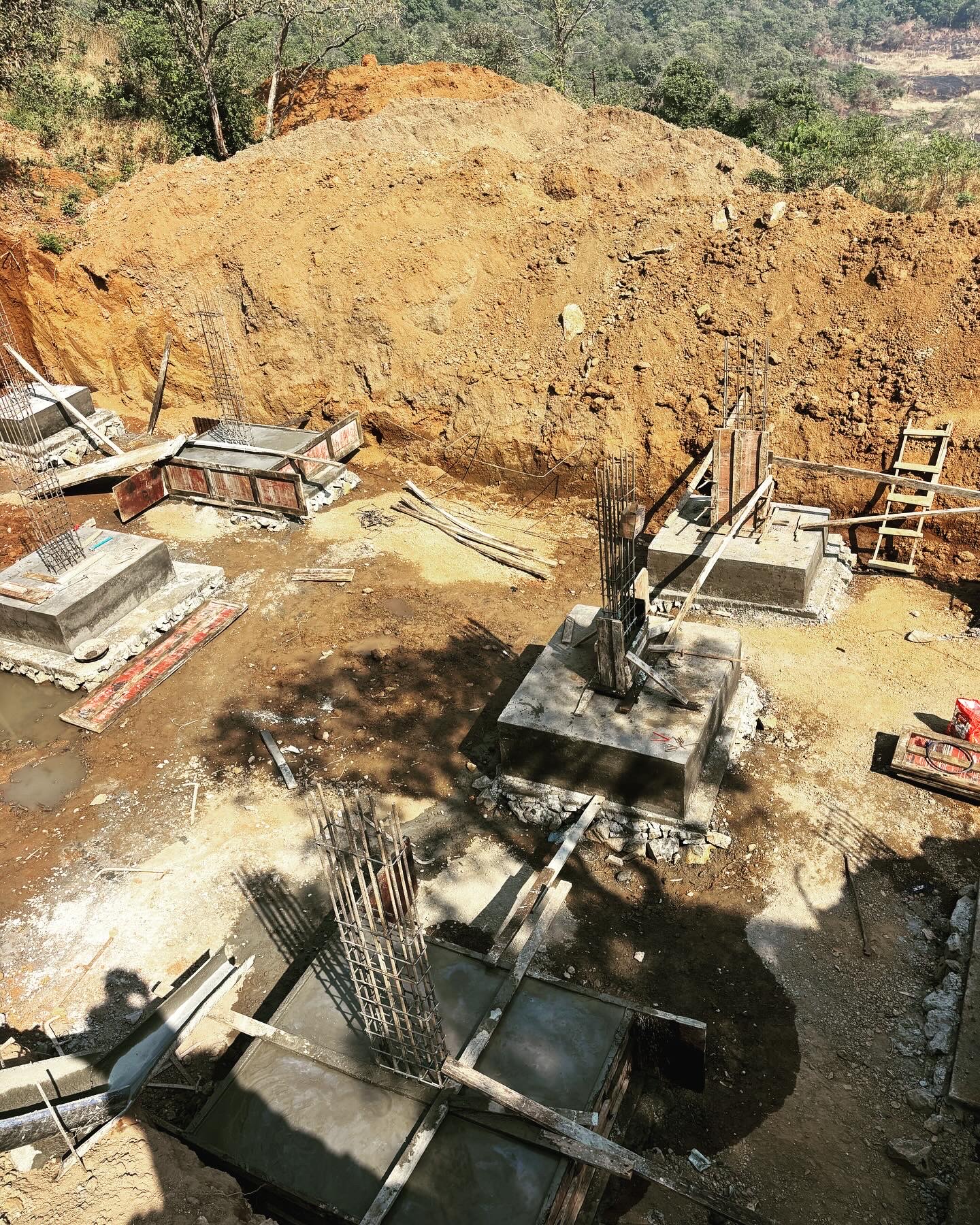 Site Under Construction of Vasturaschana Construction Services
