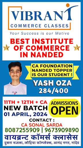 Tutors/Faculty of Vibrant Commerce Classes