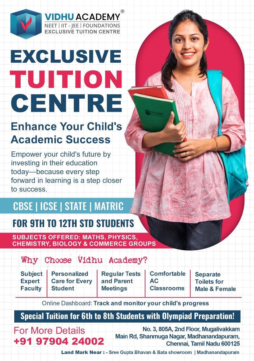 Expert Tutors of VIDHU ACADEMY--Online