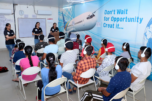 Tutor Teaching Classes of Vir's Edu Experts- Visa Consultancy