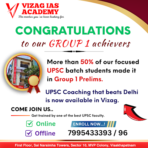 Achievements & Academic Awards of Vizag Ias Academy