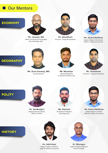 Faculty of Vizag Ias Academy