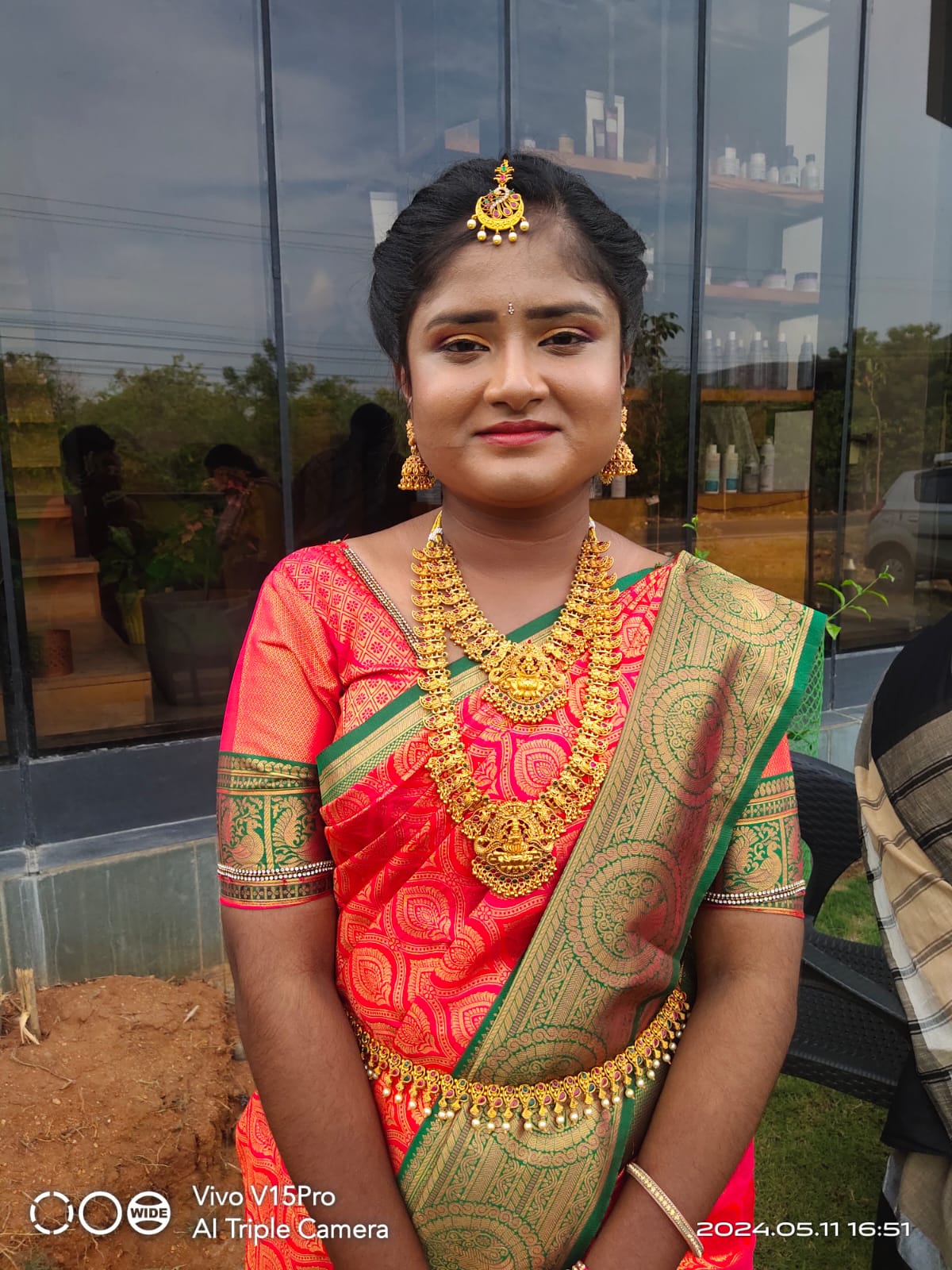 Bridal Makeup Session of Vrinnie Makeover & Academy