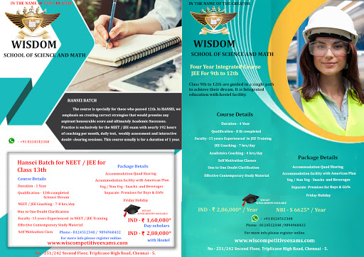 Demo Classes of Wisdom School Of Science And Mathematics