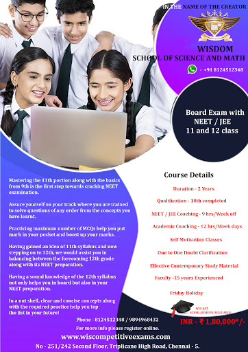 Online Classes of Wisdom School Of Science And Mathematics