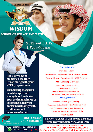 Demo Classes of Wisdom School Of Science And Mathematics
