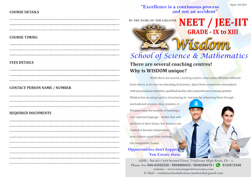 Tutors of Wisdom School Of Science And Mathematics