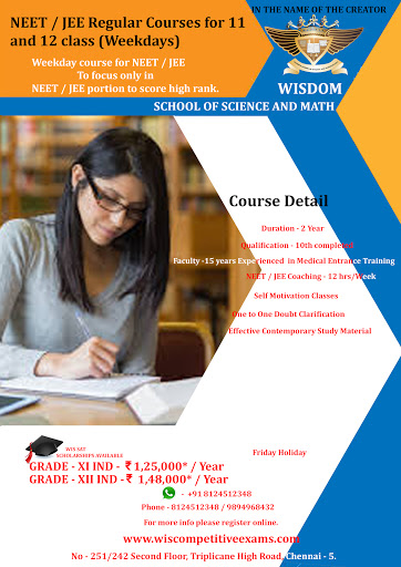 Tutor Teaching Classes of Wisdom School Of Science And Mathematics