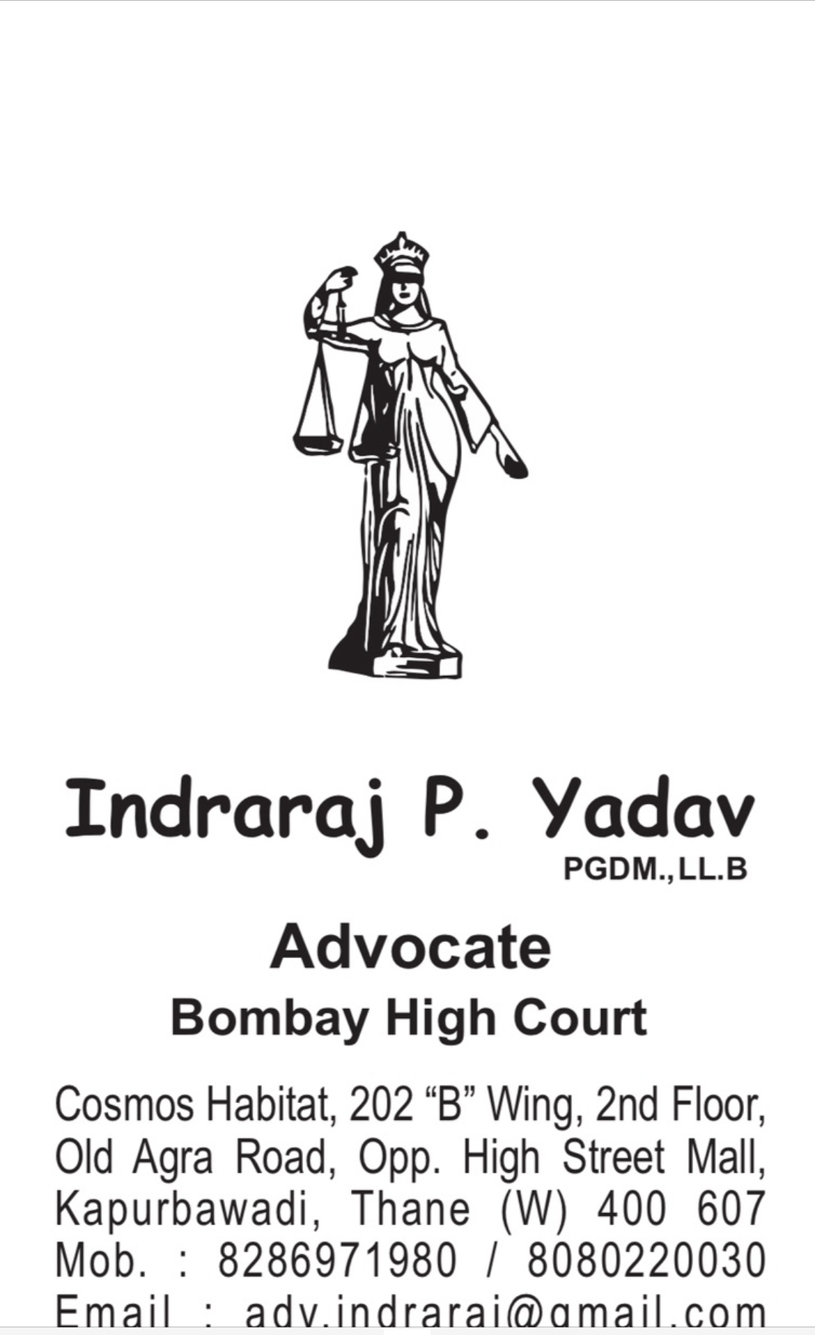 Legal Consultation of Yadav & Co.