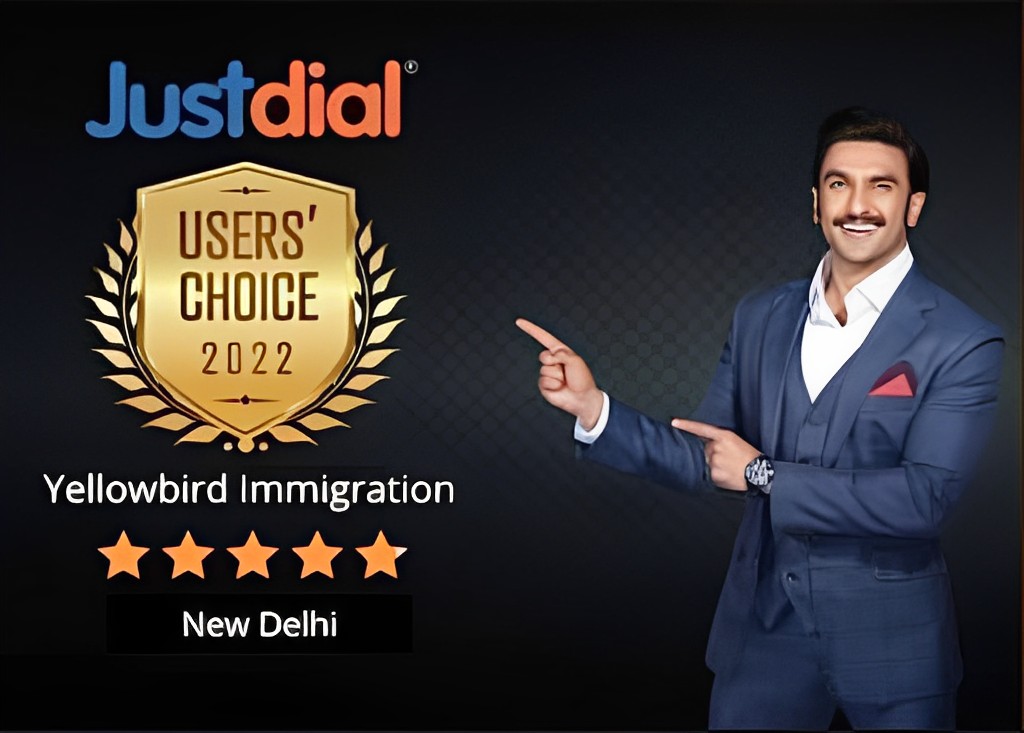 Awards & Recognition of Yellowbird Immigration | Best Immigration Consultants in Delhi