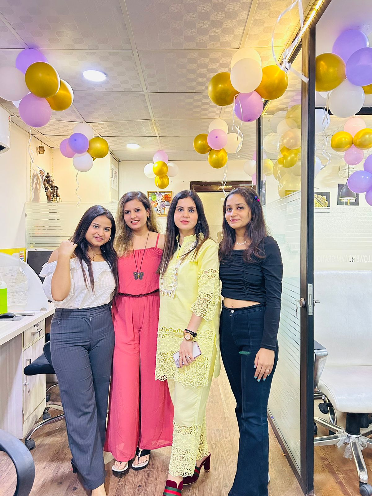 Staff at Work - Dedicated Team in Action of Yellowbird Immigration | Best Immigration Consultants in Delhi
