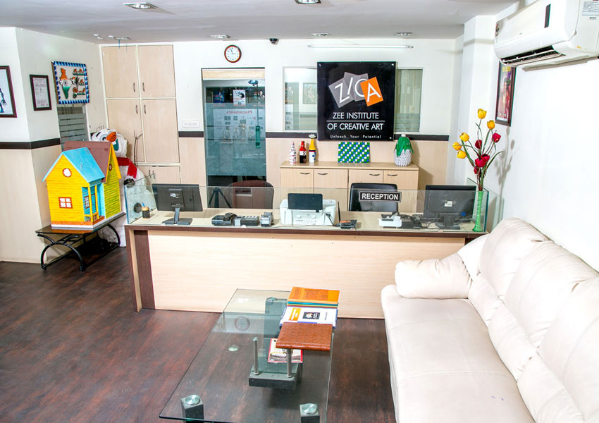 Reception Area of ZICA Institute
