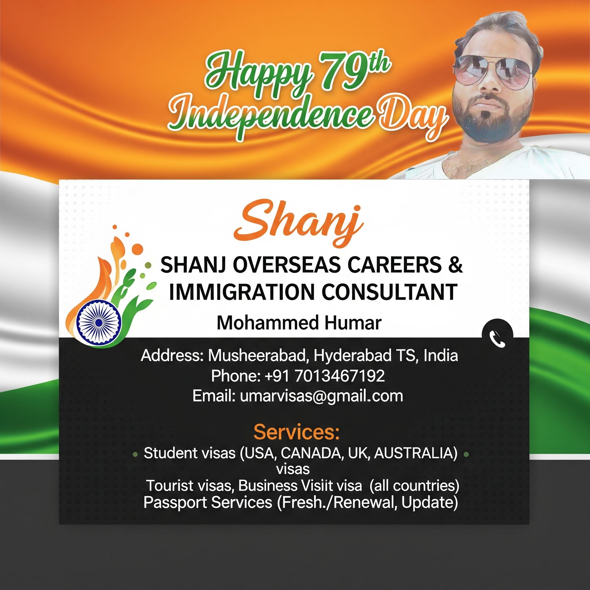 Visa Experts - Experts Handling All Visa Types of Shanj Overseas Careers & Immigration Consultant