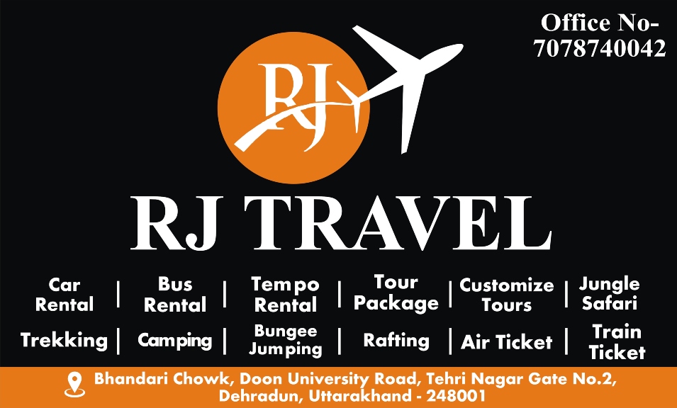 RJ Travel Tehri Nagar Dehradun RJ Travel Tehri Nagar Dehradun