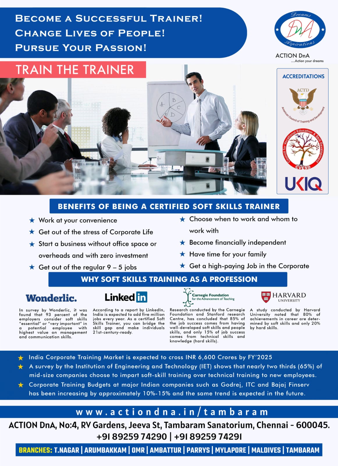 ActionDnA - Job Training in Tambaram, Chennai