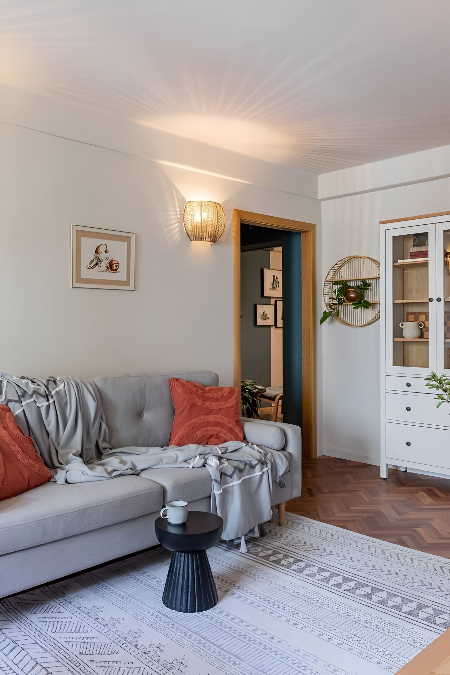 Living Room Design of Hoomzy The Interior Company