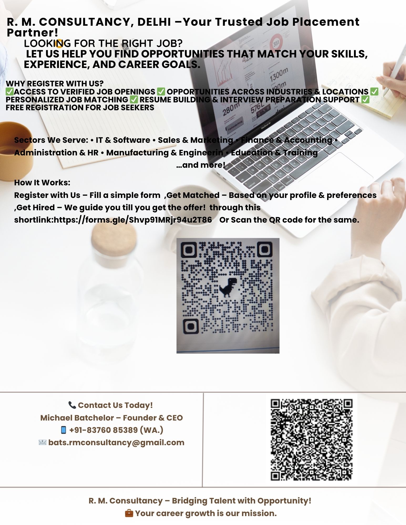 R.M.Consultancy  - Placement Consultancies in Mukherjee Nagar, Delhi