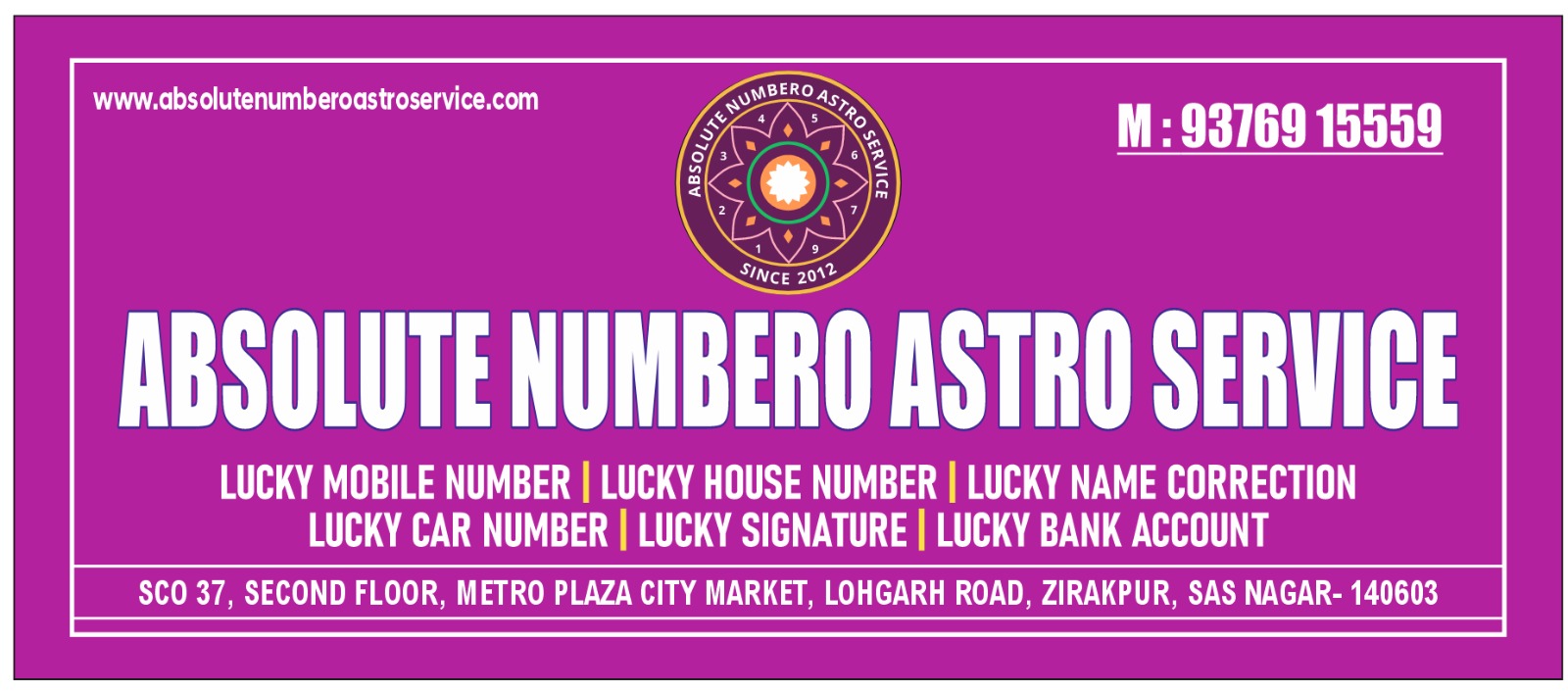 Absolute Numbero Astro Service Zirakpur Road Zirakpur