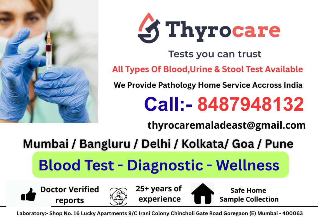 Thyrocare Laboratory All Types Of Blood Test  Mumbra Mumbai
