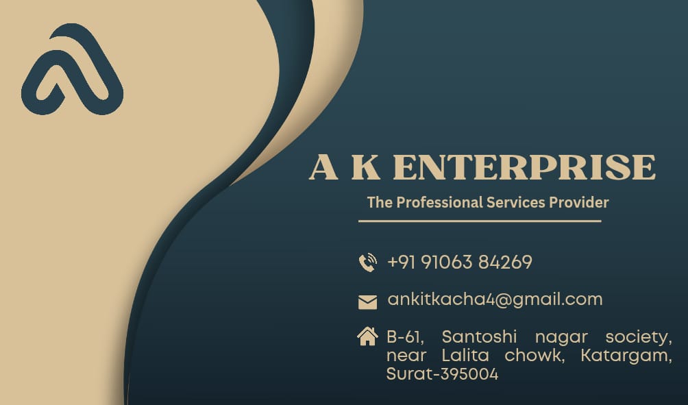 A K ENTERPRISE Katargam Surat