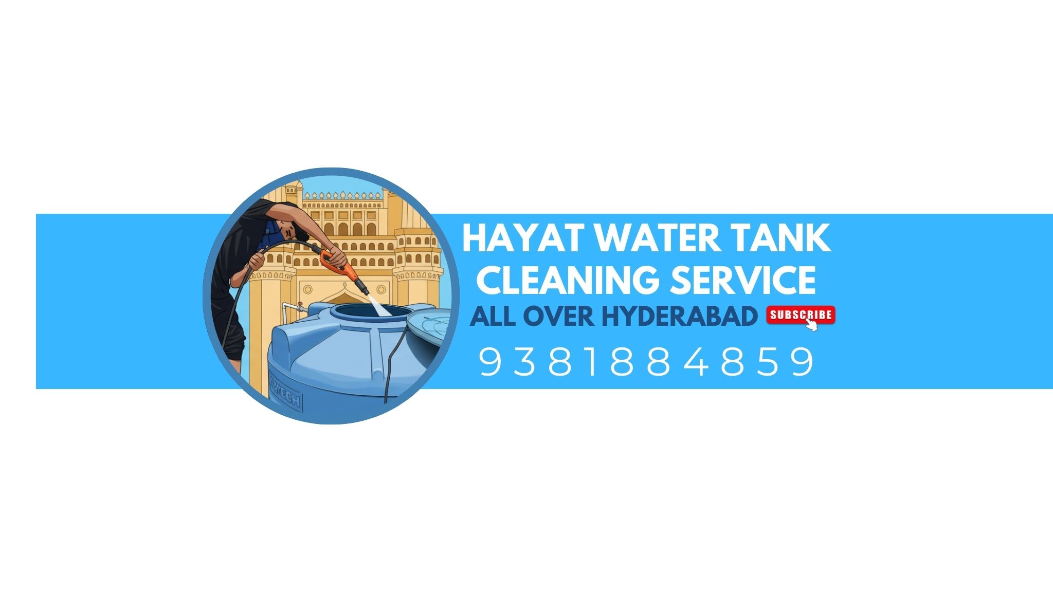 Hayat Water Tank Cleaning Service Charminar Hyderabad