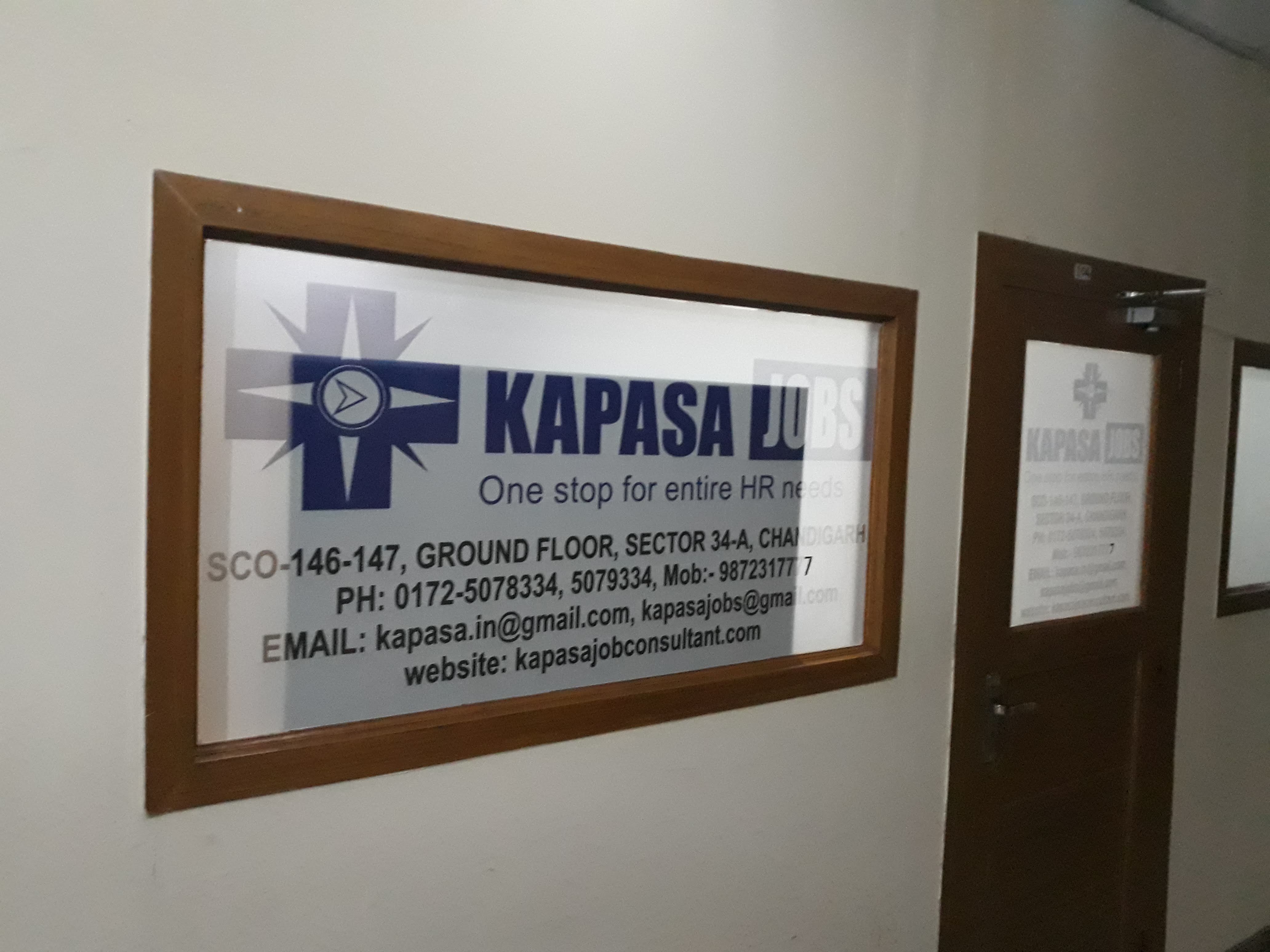 Kapasa Jobs - Placement Consultancies in Sector 22, Chandigarh
