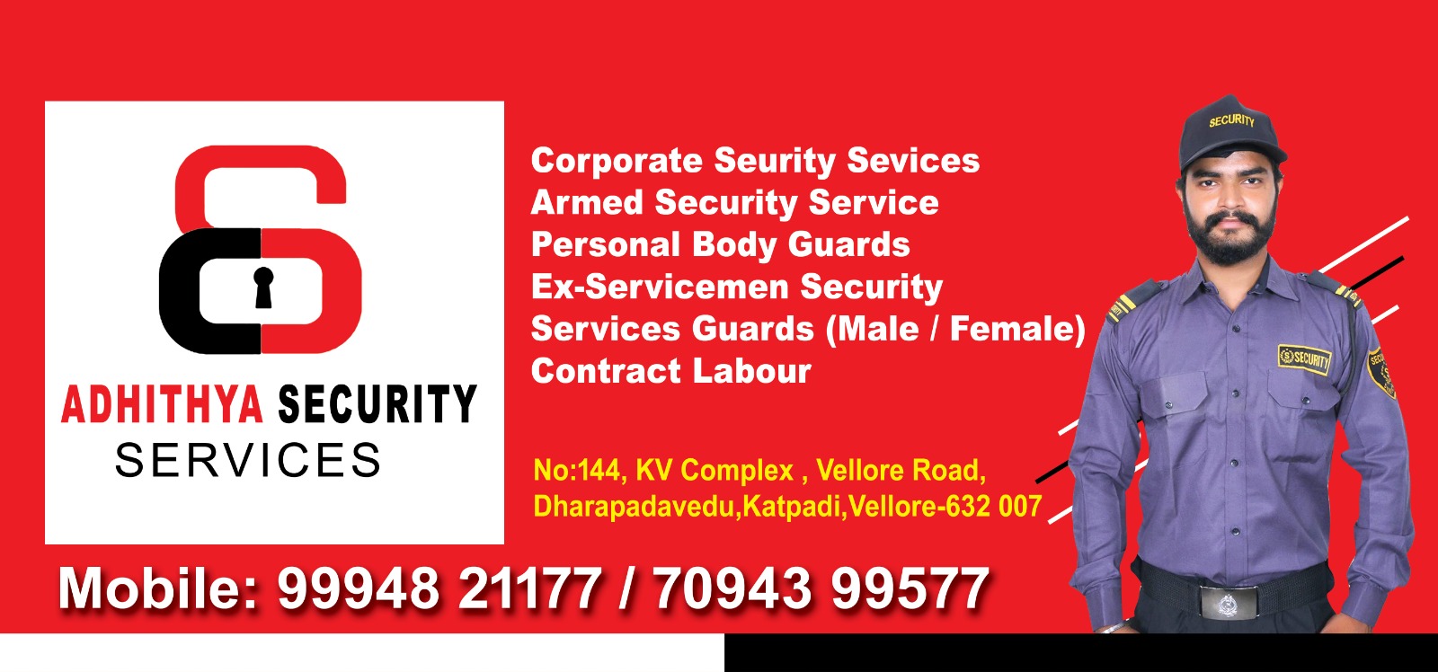 Banner image of Adhithya Security Services