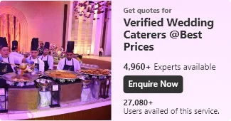 Wedding catering services