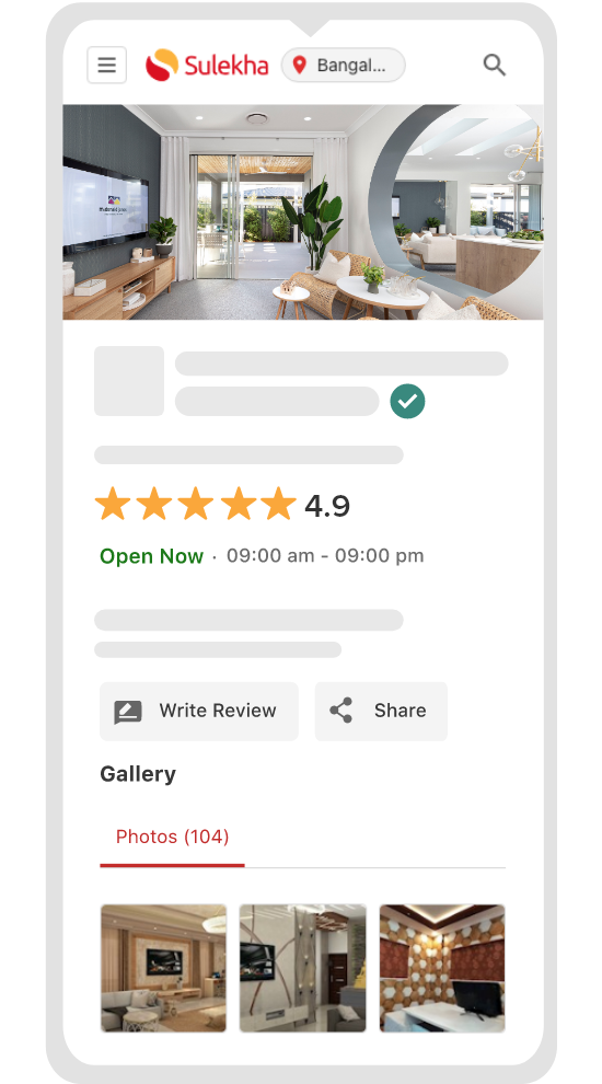 Enrich and manage your profile