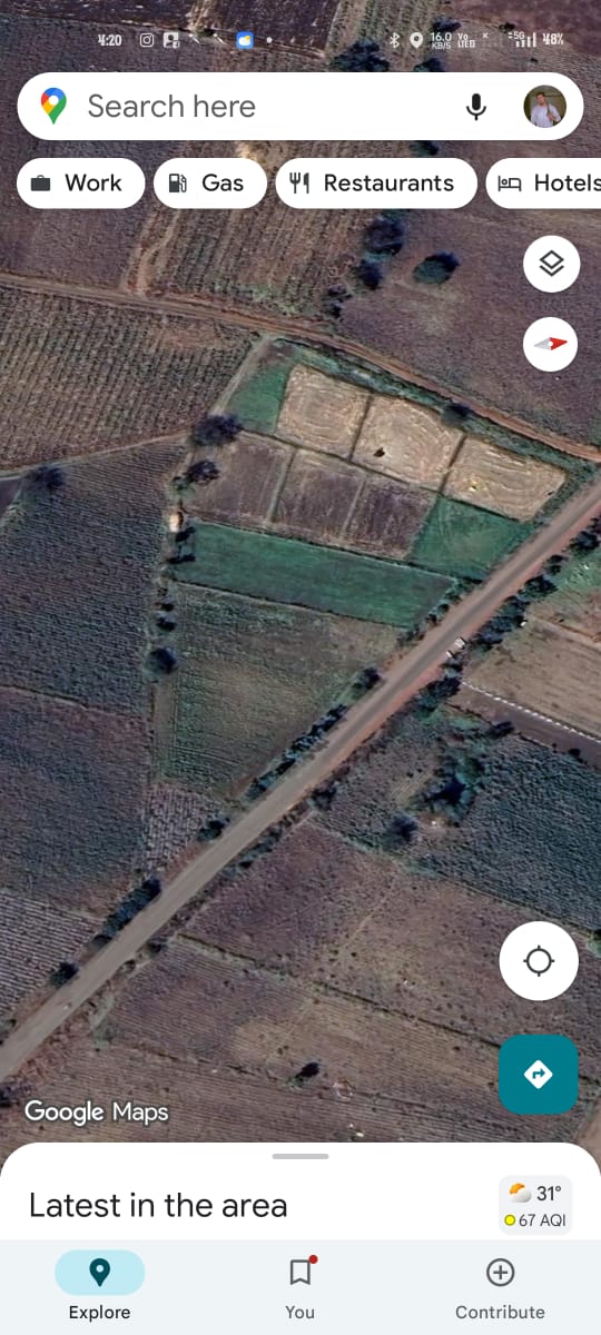 18513 sqft Agricultural Land/Farm Land for in Pargi